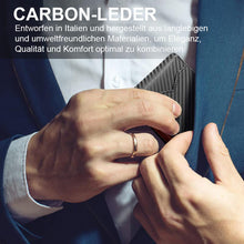 Laden Sie das Bild in den Galerie-Viewer, Schlanke Brieftasche für Männer mit RFID-Blockierung