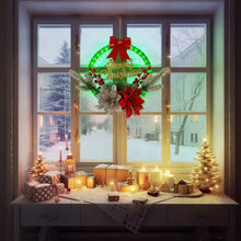 Laden Sie das Bild in den Galerie-Viewer, Weihnachtskränze mit LED-Licht