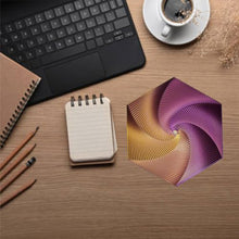 Laden Sie das Bild in den Galerie-Viewer, 🌀3D-gedrucktes Fraktal-Fidget-Sechseck