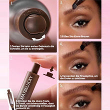 Laden Sie das Bild in den Galerie-Viewer, Wilder Augenbrauen Samt dreidimensionales Färben von Augenbrauen Creme