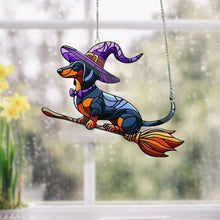 Laden Sie das Bild in den Galerie-Viewer, 🧙♀️Magic Dackel Fensterbehang🐕