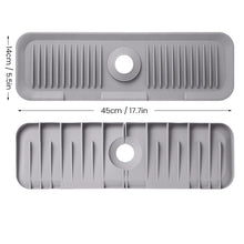 Laden Sie das Bild in den Galerie-Viewer, Silikon-Spülbecken Wasserhahn Spritzschutzmatte