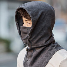 Laden Sie das Bild in den Galerie-Viewer, Kapuzengesichtsmaske mit Halswärmer für das Radfahren