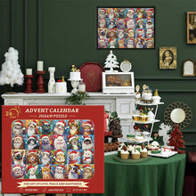 Laden Sie das Bild in den Galerie-Viewer, Weihnachtskatzenkalender-Puzzle