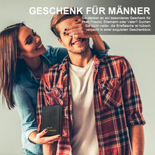 Laden Sie das Bild in den Galerie-Viewer, Schlanke Brieftasche für Männer mit RFID-Blockierung