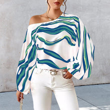 Laden Sie das Bild in den Galerie-Viewer, Trägerloses gestreiftes Hemd