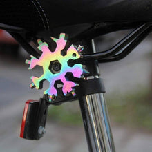 Laden Sie das Bild in den Galerie-Viewer, 18-in-1 Edelstahl Schneeflocken Multi-tool