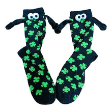 Laden Sie das Bild in den Galerie-Viewer, Paar Liebe Magnet hält Hände Socken