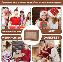 Laden Sie das Bild in den Galerie-Viewer, Sparschwein aus Holz mit Zähler