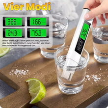 Laden Sie das Bild in den Galerie-Viewer, Neu 4 in 1 Tds Meter Digital Wasser Tester