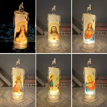 Laden Sie das Bild in den Galerie-Viewer, Flammenlose LED-Gebetskerzen