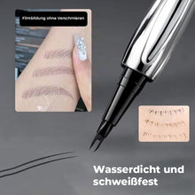 Laden Sie das Bild in den Galerie-Viewer, Lang anhaltender, wasserfester Augenbrauenstift mit Mikro-Gabelspitze