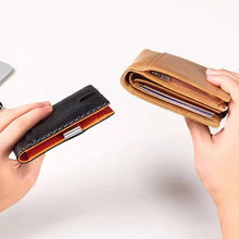 Laden Sie das Bild in den Galerie-Viewer, Schlanke Brieftasche für Männer mit RFID-Blockierung