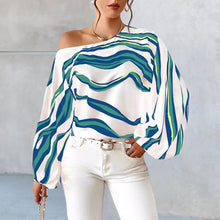 Laden Sie das Bild in den Galerie-Viewer, Trägerloses gestreiftes Hemd