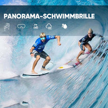 Laden Sie das Bild in den Galerie-Viewer, Weitwinkel-Schwimmbrille mit Antibeschlag-Effekt