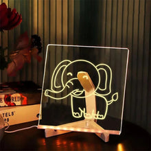 Laden Sie das Bild in den Galerie-Viewer, ✨LED-Farbnotiztafel aus Acryl🎨