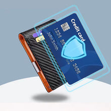 Laden Sie das Bild in den Galerie-Viewer, Schlanke Brieftasche für Männer mit RFID-Blockierung