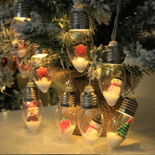 Laden Sie das Bild in den Galerie-Viewer, Weihnachten Vintage Dekor String Licht