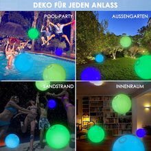 Laden Sie das Bild in den Galerie-Viewer, 16 Farben leuchtendes Wasserball-LED-Licht