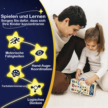 Laden Sie das Bild in den Galerie-Viewer, BESCHÄFTIGUNGSBRETT FÜR KLEINKINDER
