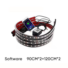 Laden Sie das Bild in den Galerie-Viewer, Auto-Chassis-Fernbedienung bunte Umgebungslichter