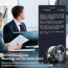 Laden Sie das Bild in den Galerie-Viewer, Kabellose Bluetooth-Übersetzungs-Ohrhörer