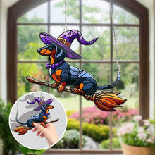 Laden Sie das Bild in den Galerie-Viewer, 🧙♀️Magic Dackel Fensterbehang🐕