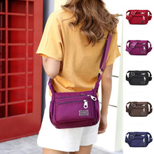 Laden Sie das Bild in den Galerie-Viewer, Vielseitige Crossbody-Tasche aus Nylongewebe