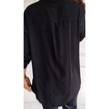 Laden Sie das Bild in den Galerie-Viewer, Lässiges Oberteil mit Patchwork-Pailletten