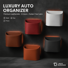 Laden Sie das Bild in den Galerie-Viewer, PU Leather Car Door Cup Holder