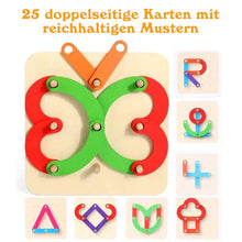 Laden Sie das Bild in den Galerie-Viewer, Montessori-Steckbrettpuzzle