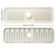 Laden Sie das Bild in den Galerie-Viewer, Silikon-Spülbecken Wasserhahn Spritzschutzmatte