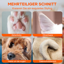 Laden Sie das Bild in den Galerie-Viewer, Tierhaarschneider mit LED-Licht