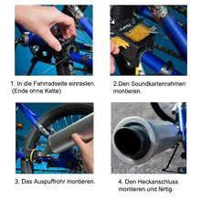 Laden Sie das Bild in den Galerie-Viewer, Fahrradauspuffrohr