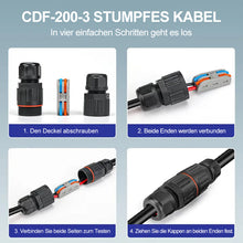 Laden Sie das Bild in den Galerie-Viewer, Wasserdichte Klemmenleiste für den Außenbereich