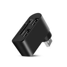 Laden Sie das Bild in den Galerie-Viewer, 4-in-1 drehbarer USB-Hub