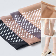 Laden Sie das Bild in den Galerie-Viewer, Unsichtbare, rutschfeste Kristallseidensocken für Frühling und Sommer