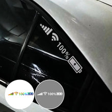 Laden Sie das Bild in den Galerie-Viewer, WiFi Power-Aufkleber für die Windschutzscheibe des Autos