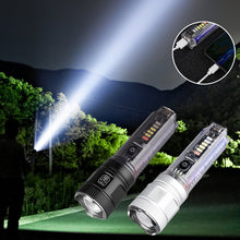 Laden Sie das Bild in den Galerie-Viewer, Superhelle laserzoombare Taschenlampe mit großer Reichweite