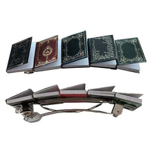 Laden Sie das Bild in den Galerie-Viewer, 📗📕📔📙Miniatur-Buch-Haarspange