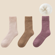 Laden Sie das Bild in den Galerie-Viewer, Kuschelige Unisex-Winter-Thermosocken aus Samt