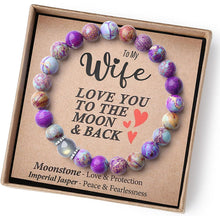 Laden Sie das Bild in den Galerie-Viewer, Natürliches Edelsteinarmband für Damen