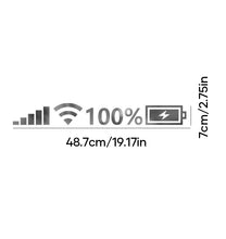 Laden Sie das Bild in den Galerie-Viewer, WiFi Power-Aufkleber für die Windschutzscheibe des Autos