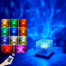 Laden Sie das Bild in den Galerie-Viewer, Wasserwellen dynamische Projektions-Atmosphärenlampe