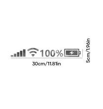 Laden Sie das Bild in den Galerie-Viewer, WiFi Power-Aufkleber für die Windschutzscheibe des Autos