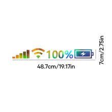 Laden Sie das Bild in den Galerie-Viewer, WiFi Power-Aufkleber für die Windschutzscheibe des Autos