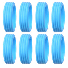 Laden Sie das Bild in den Galerie-Viewer, Schutzhülle aus Silikon für Gepäckräder(8 Stück)