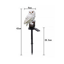 Laden Sie das Bild in den Galerie-Viewer, Solar Eulen Garten dekoratives Landschaftslicht