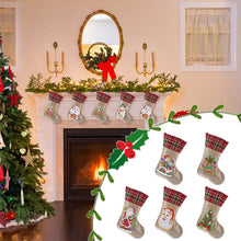 Laden Sie das Bild in den Galerie-Viewer, DIY Dekorative Weihnachtssocke