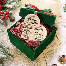 Laden Sie das Bild in den Galerie-Viewer, An meine Tochter/Sohn Kerzenhalter aus Holz, Hand-Schütteln Herzkerzenhalter